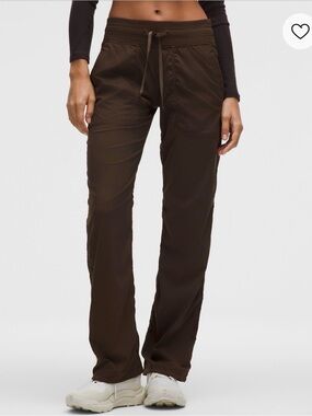 lululemon athletica Women's Brown Dance Studio Mid-rise Pants